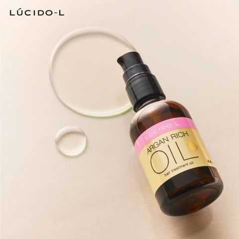 Tinh Dầu Dưỡng Tóc Bồng Bềnh Bóng Mượt LÚCIDO-L 60ml - Chăm Sóc Tóc, Phục Hồi Hư Tổn, Bảo Vệ Tóc Khỏi Nhiệt và UV