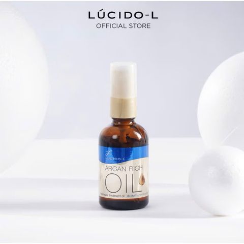 Tinh Dầu Dưỡng Tóc Phục Hồi Hư Tổn Lúcido-L 60ml - Dưỡng Ẩm, Bảo Vệ Nhiệt và Tia UV, Dưỡng Tóc Mềm Mại, Bóng Mượt