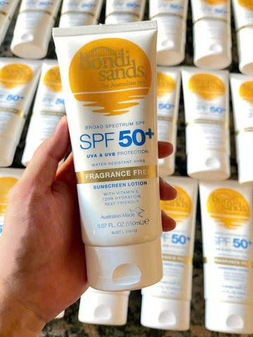 Kem Chống Nắng Bondi Sands SPF 50+ 150ml - Bảo Vệ Da Toàn Diện Chống Tia UV, Dưỡng Ẩm, Phù Hợp Mọi Loại Da
