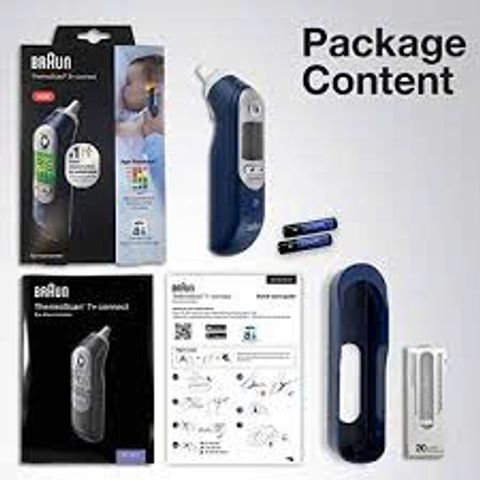 Nhiệt Kế Điện Tử Đo Tai Braun IRT6575 - Đo Nhiệt Độ Nhanh Chóng, Chính Xác, Thích Hợp Gia Đình và Công Nghệ Age Precision