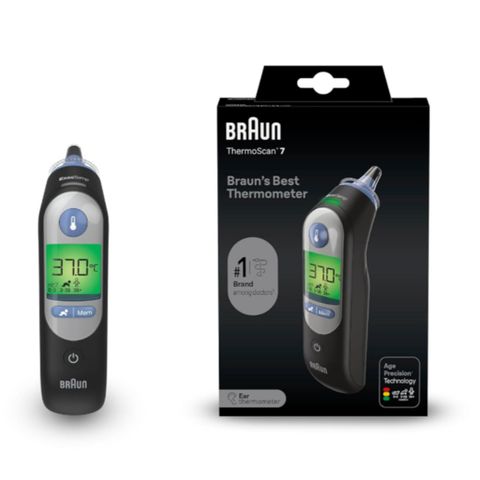 Nhiệt Kế Điện Tử Đo Tai Braun IRT6575 - Đo Nhiệt Độ Nhanh Chóng, Chính Xác, Thích Hợp Gia Đình và Công Nghệ Age Precision