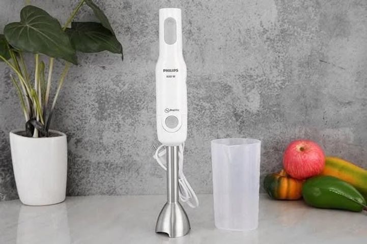 Máy Xay Cầm Tay Philips HR2534 - 650W, Lưỡi Inox, Dễ Dàng Sử Dụng, Bao Gồm Cốc Đong 500ml - Giải Pháp Xay Thực Phẩm Tiện Lợi