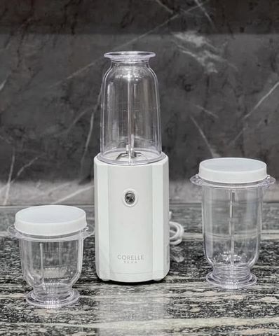 Máy Xay Sinh Tố Mini Corelle Seka - Tiện Lợi 3 Bước, Dễ Dàng Vệ Sinh, Phù Hợp Cho Bữa Sáng Nhanh và Cho Bé ăn Dặm