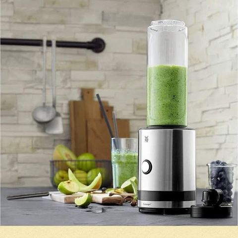 Máy Xay Sinh Tố WMF Küchenminis Smoothie-to-Go – 300W, 2 Bình Đựng Tritan Không Chứa BPA, Dễ Dàng Mang Theo, Thích Hợp Đi Học, Thể Dục