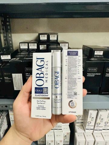 Tinh Chất Dưỡng Vùng Da Mắt Obagi Elastiderm Serum 14ml - Giảm Thâm Quầng, Cải Thiện Đàn Hồi Da Mắt, Chăm Sóc Da Nhạy Cảm