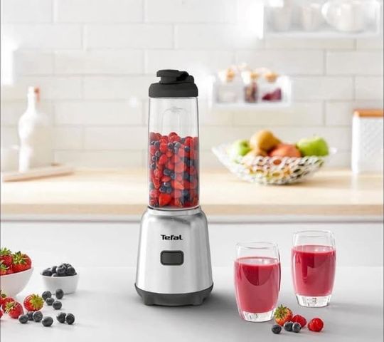 Máy Xay Sinh Tố Mini Tefal BL15FD - Thiết Kế Gọn Nhẹ, Dung Tích 0,6 Lít, Công Suất 300W, Dễ Dàng Vệ Sinh, Thích Hợp Mang Theo