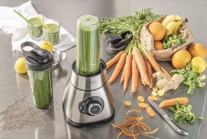 Máy xay sinh tố CASO B1800 PowerBlender Set 1800W - Đa năng, lưỡi dao titanium, 3 chế độ xay, an toàn và dễ làm sạch