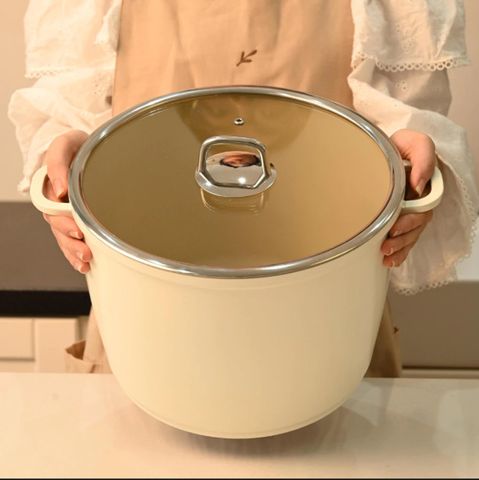 Nồi Phủ Gốm Đáy Từ 28cm Haatz - Made In Korea, Dùng Mọi Loại Bếp - Bảo Hành 2 Năm