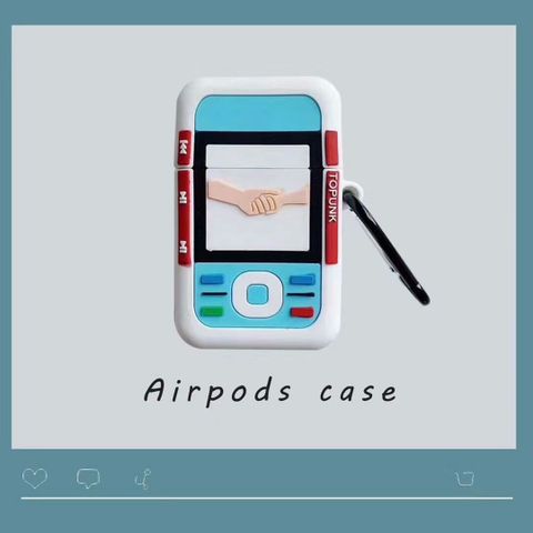 Vỏ Bọc Silicon Dẻo Cute Cho AirPods 1 2 - Case Tai Nghe Airpods Bảo Vệ Điện Thoại Nokia