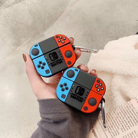 Vỏ Bọc Silicon AirPods 1 2 PRO Máy Game Xanh Đỏ - Phụ Kiện Tai Nghe Cao Cấp, Thiết Kế Đẹp, Bảo Vệ Tối Ưu