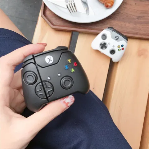 Vỏ Bọc Silicon Mềm Airpods 1 2 Pro - Thiết Kế Game Xbox, Phụ Kiện Tai Nghe Không Dây - Hàng Chính Hãng Chất Lượng Cao