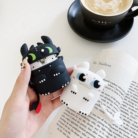 Vỏ Bọc AirPods 1 2 Pro Silicon Dẻo Rồng Fury - Phụ Kiện Tai Nghe Không Dây Chất Lượng Cao