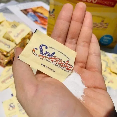 Combo 50 Gói Đường Ăn Kiêng Splenda Zero Calorie - Chất Thay Thế Đường Tự Nhiên, Hỗ Trợ Giảm Cân, Không Chứa Calo