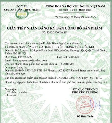 Viên uống Glucosamine X7 Care Olympian Labs 60 viên - Hỗ trợ sức khỏe xương khớp, sụn và đĩa đệm cho người lớn và vận động viên