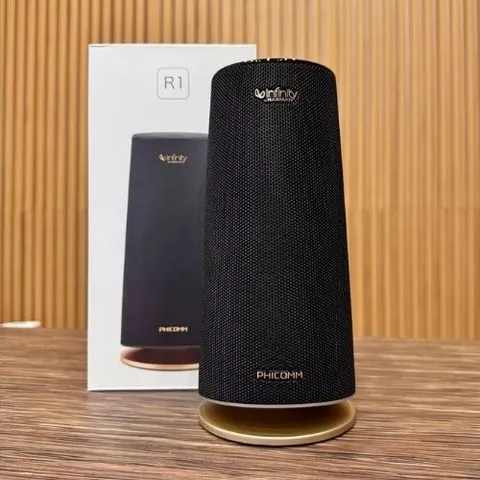 Loa Bluetooth PHICOMM R1 - Loa Thông Minh với Âm Thanh Infinity by Harman, Thiết Kế LED Hiện Đại, Kết Nối Bluetooth và Wi-Fi