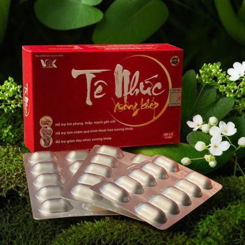 Tê Nhức Xương Khớp - Viên Uống Hỗ Trợ Giảm Đau Và Cải Thiện Sức Khỏe Xương Khớp Từ Thiên Nhiên, Duy Trì Linh Hoạt Vận Động