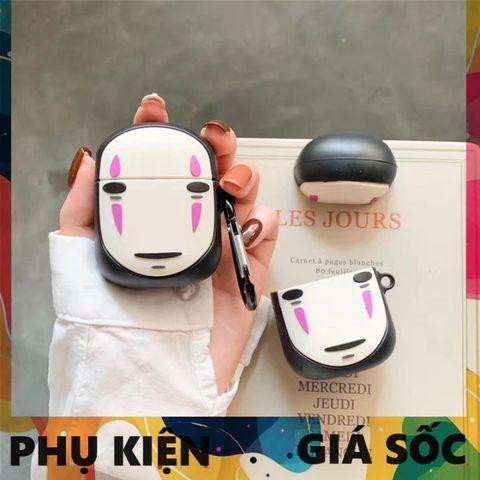 Vỏ Bọc Silicon Mềm Airpods 1 2 - Thiết Kế Vô Diện Cute, Phụ Kiện Chất Lượng Cho Hộp Sạc Tai Nghe Không Dây