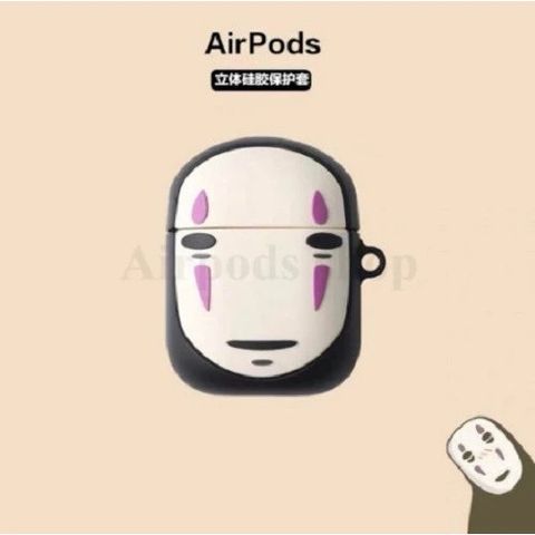 Vỏ Bọc Silicon Mềm Airpods 1 2 - Thiết Kế Vô Diện Cute, Phụ Kiện Chất Lượng Cho Hộp Sạc Tai Nghe Không Dây