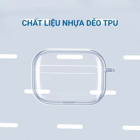 Vỏ Bọc Silicon Trong Suốt Cho AirPods 1, 2, 3, PRO - Phụ Kiện Chất Lượng Cao, Bảo Vệ Hộp Sạc Tai Nghe