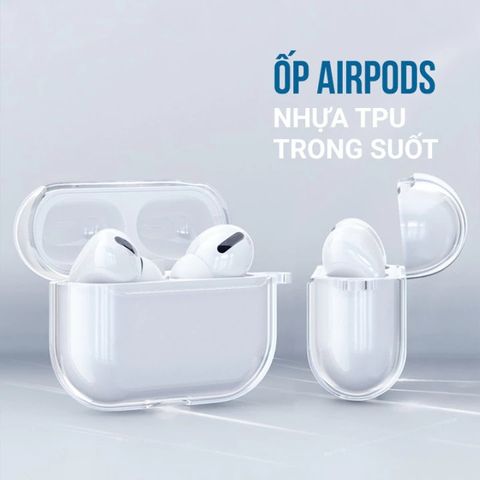Vỏ Bọc Silicon Trong Suốt Cho AirPods 1, 2, 3, PRO - Phụ Kiện Chất Lượng Cao, Bảo Vệ Hộp Sạc Tai Nghe