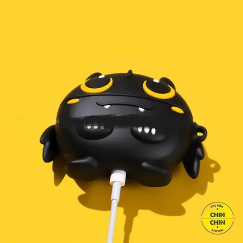 Vỏ Bọc AirPods Silicone Răng Sún Béo Ú Cho Tai Nghe AirPods 1 2 Pro - Phụ Kiện Thời Trang Chất Lượng Cao