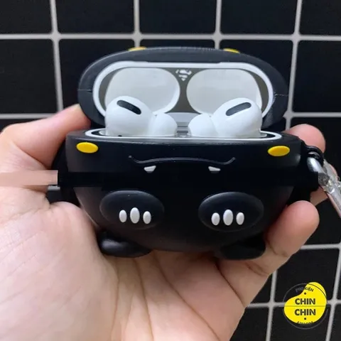 Vỏ Bọc AirPods Silicone Răng Sún Béo Ú Cho Tai Nghe AirPods 1 2 Pro - Phụ Kiện Thời Trang Chất Lượng Cao