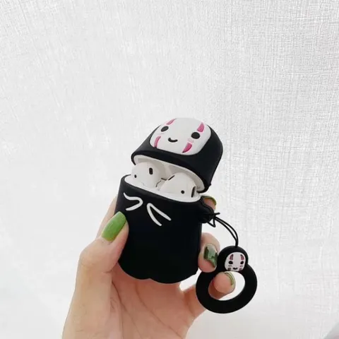 Vỏ Bọc Silicon Dẻo AirPods 1 2 PRO (Vô Diện) - Bảo Vệ Hộp Sạc Tai Nghe Thời Trang và Tinh Tế