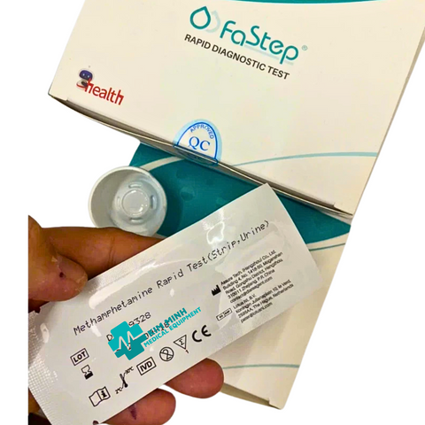 Combo 10 Que Thử 1 Chân Fastep - Thiết Bị Kiểm Tra Nhanh Chóng Chất Lượng Ma Túy Đá, Tiện Lợi và Chính Xác Cho Người Dùng