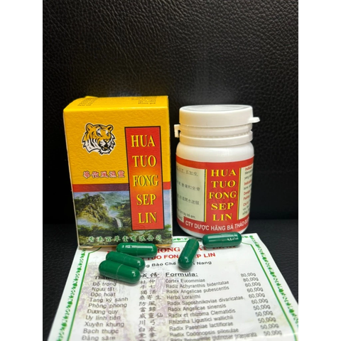 Hoa Đà Phong Thấp Linh 30 Viên - Hỗ Trợ Khớp, Giảm Đau Xương Khớp, Viêm Khớp Hàng Chính Hãng, Sản Phẩm Từ Malaysia