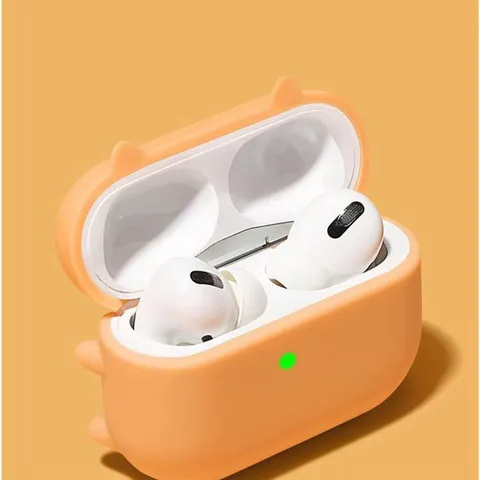 Vỏ Bọc AirPods 1 2 Silicone Dẻo Hình Cún Shiba Inu Nằm - Phụ Kiện Tai Nghe Dễ Thương, Quà Tặng Cho Fan Thú Cưng