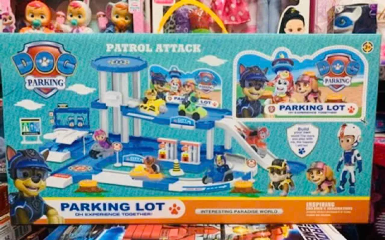 Đồ Chơi Bãi Đậu Xe Đội Chó Cứu Hộ 553-338 Paw Patrol - Mô Hình Sống Động Cho Trẻ Em, Phát Triển Sáng Tạo và Kỹ Năng Xã Hội