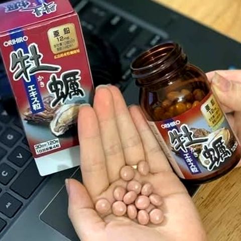 Tinh chất hàu tươi Orihiro Nhật Bản 120 viên