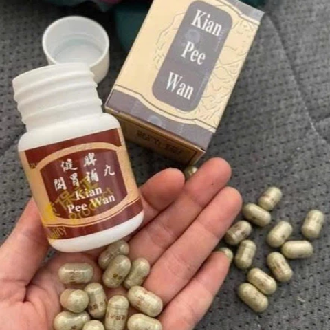 (Fullbox) Viên Uống Tăng Cân Kian Pee Wan (Kiện Tỳ Hoàn) 30 Viên - Giúp Ngủ Ngon, Kích Thích Thèm Ăn, Xuất Xứ Malaysia
