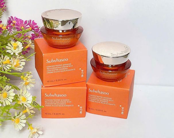 Kem Dưỡng Nhân Sâm Sulwhasoo Concentrated Ginseng Renewing EX - Chống Oxy Hóa, Tái Tạo Da, Dưỡng Ẩm Sâu, Hương Thơm Tươi Mát