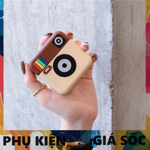 Vỏ Bọc AirPods 1 2 Silicon Dẻo Instagram - Phụ Kiện Tai Nghe AirPods Chất Lượng, Bảo Vệ và Thời Trang