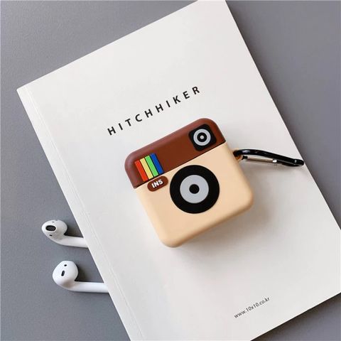 Vỏ Bọc AirPods 1 2 Silicon Dẻo Instagram - Phụ Kiện Tai Nghe AirPods Chất Lượng, Bảo Vệ và Thời Trang