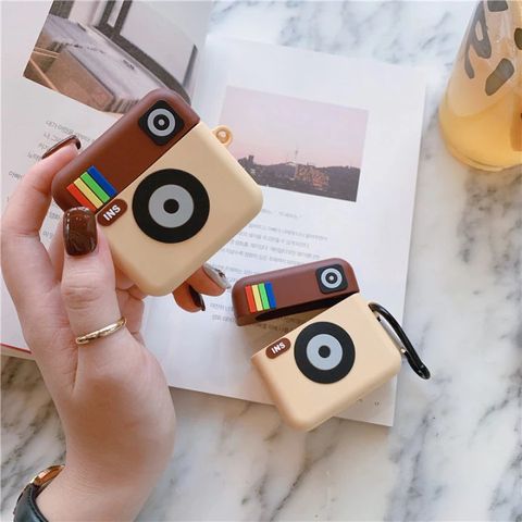 Vỏ Bọc AirPods 1 2 Silicon Dẻo Instagram - Phụ Kiện Tai Nghe AirPods Chất Lượng, Bảo Vệ và Thời Trang