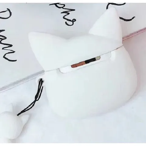 Vỏ Bọc AirPods 1 2 Mèo Mặt Trăng - Bao Silicon Dẻo Chống Va Đập Cho Hộp Sạc Tai Nghe AirPods