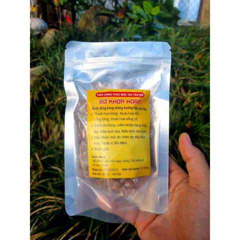 Viên Uống Bổ Khớp Hoàn - Hỗ Trợ Đau Nhức Xương Khớp, Viêm Khớp Dạng Thấp, Với Thành Phần Thiên Nhiên, Hỗ Trợ Khớp Sức Khỏe