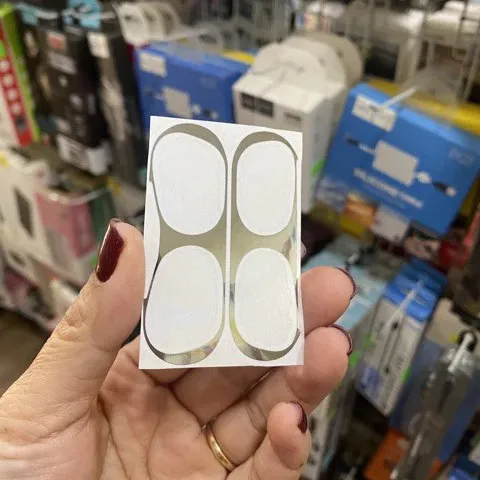 Miếng Dán Kim Loại Chống Bám Bẩn cho AirPods Pro 1 2 - Bảo Vệ Chống Bụi, Trầy Xước - Phụ Kiện Hoàn Hảo cho Tai Nghe AirPods