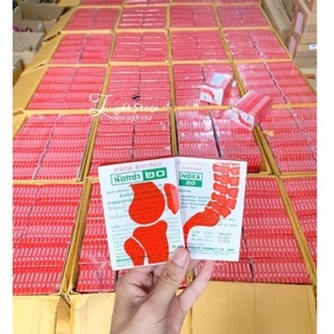 Viên Uống Xương Khớp Noxa 20 Thái Lan - Giảm Đau Nhức Khớp, Cải Thiện Thoái Hóa Cột Sống, Combo 12 Hộp Chính Hãng