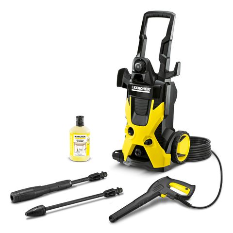 Máy Phun Áp Lực Karcher K5 EU - Thiết Bị Tẩy Rửa Hiệu Quả Cho Nhà Cửa và Sân Vườn, Động Cơ Tự Làm Mát, 145 Bar