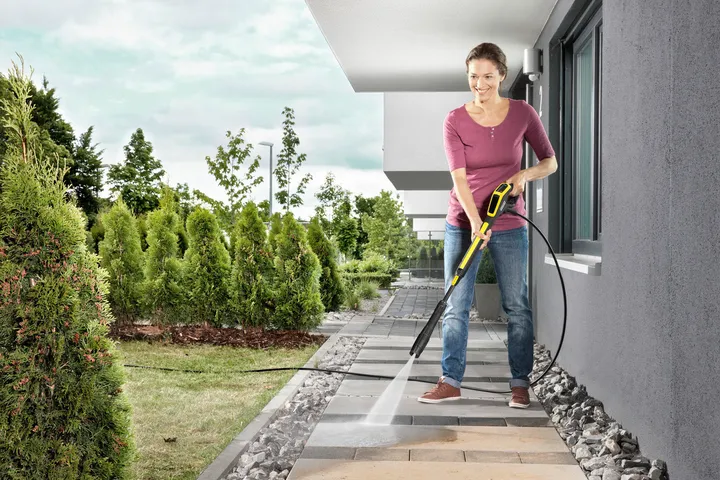 Máy Làm Sạch Áp Lực Karcher K 5 Power Control - Rửa Xe, Vệ Sinh Sân Vườn, Tùy Chỉnh Áp Lực, Hệ Thống Plug 'n' Clean