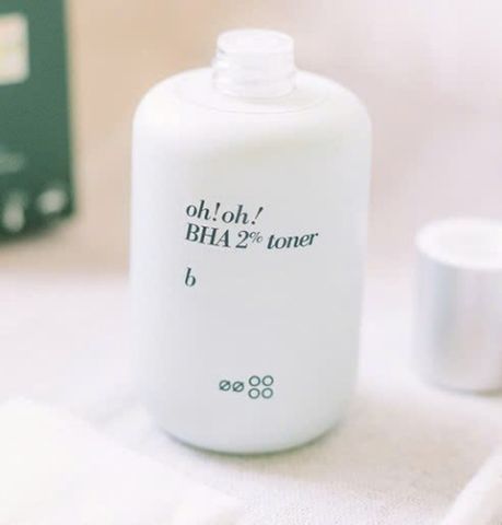 Nước Hoa Hồng Oh!Oh! 2% BHA Toner 75ml - Chăm Sóc Da Sáng Mịn, Se Khít Lỗ Chân Lông từ Hàn Quốc