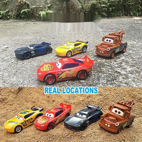 Bộ 4 Xe Ô Tô Sắt McQueen Chạy Bằng Đà - Đồ Chơi Trẻ Em Hứng Thú, Lấy Cảm Hứng Từ Phim Cars, Quà Tặng Sinh Nhật Tuyệt Vời!