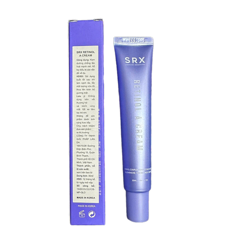 Kem Dưỡng SRX Retinol A Cream 30ml - Trẻ Hóa Da, Chống Lão Hóa, Giảm Sắc Tố, Hỗ Trợ Tăng Sinh Collagen, Phù Hợp Mọi Loại Da