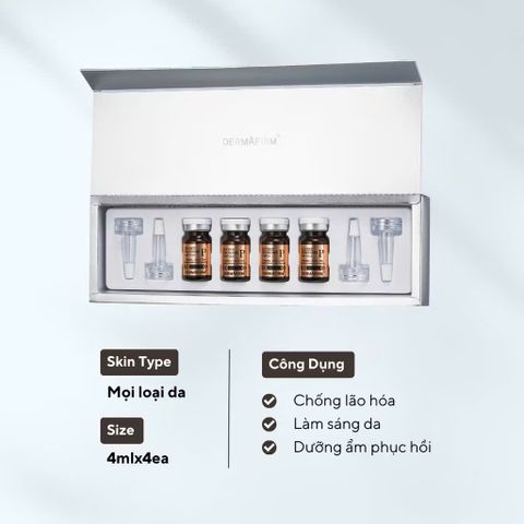 Serum Tế Bào Gốc Exosome Elysee 4ml - Chống Nhăn, Cải Thiện Độ Đàn Hồi Da, Giảm Quầng Thâm, Bọng Mắt Hàn Quốc