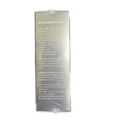 Serum Dưỡng Ẩm Panemo Hydrabright 30ml - Giúp Trắng Sáng Da, Làm Mờ Nếp Nhăn, Ngăn Ngừa Lão Hóa Da