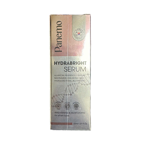 Serum Dưỡng Ẩm Panemo Hydrabright 30ml - Giúp Trắng Sáng Da, Làm Mờ Nếp Nhăn, Ngăn Ngừa Lão Hóa Da