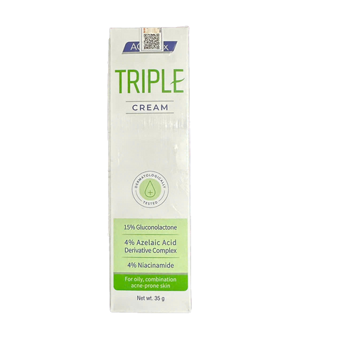 Kem Dưỡng Ẩm Triple Cream  ACNE Rx Hỗ Trợ Ngăn Ngừa Mụn, Sáng Da, Mờ Thâm Mụn - 35g